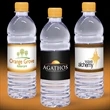 16.9 oz Clear Bottle with Premium Cap Color