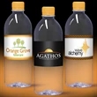 16.9 oz Clear Bullet Bottle with Premium Cap Color