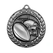 2 3/4'' FOOTBALL MEDAL