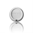 12/16/20 oz Insulated Paper Cup Dome Lid - White or Black