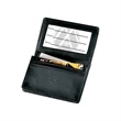 Deluxe Gusseted Business Card Case - Secure Tech