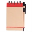 V Natural™ Kraft Jotter with Pen