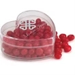 Heart Shaped Plastic Container