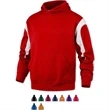 Youth Color Panel Hooded Fleece