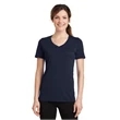 Port & Company Ladies Performance Blend V-Neck Tee.