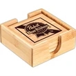 Bamboo Coasters - Set of 4