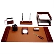 10-Piece Classic Leather Desk Set
