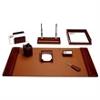 8-Piece Classic Leather Desk Set
