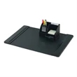 2-Piece Leather Desktop Organizer Desk Set