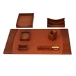 7-Piece Protacini®Leather Desk Set
