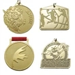 Medals Shiny & Sandblast. Sizes 1.5