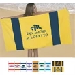 Racing Stripe Beach/Bath Towel