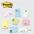 Post-it® Custom Printed Notes Shapes - Medium