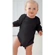 Infant Baby Rib Lap Shoulder Long Sleeve Bodysuit