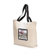 Colored Handle Tote