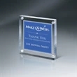 Magnetic Entrapment with Lasered Clear Front and C