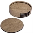 Casablanca Cork Round Coaster Set