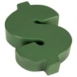 Prime Line Dollar Money Sign Shape Stress Ball