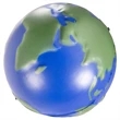 Prime Line Globe Earth Shape Stress Ball