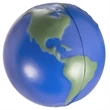 Prime Line Globe Earth Shape Stress Ball