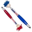 MopToppers Patriotic Screen Cleaner With Stylus Pen