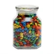 M&Ms® Plain in Lg Glass Jar