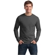 Hanes - Authentic 100% Cotton Long Sleeve T-Shirt.