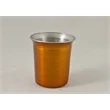 Shot Glass - Gold. 2oz.