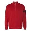 Adidas 3-Stripes French Terry Quarter-Zip Pullover