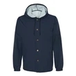 Independent Trading Co. Water-Resistant Hooded Windbreaker