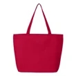 Q-Tees 25L Zippered Tote