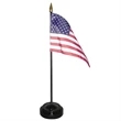 Diplomat Desk Set with One U.S. Flag