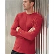 Champion Vapor Performance Heather Long Sleeve T-Shirt