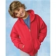 Hanes EcoSmart® Youth Full-Zip Hooded Sweatshirt