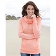 MV Sport Women's Aubrey Gauze Knit Funnel Neck Pullover