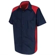 Red Kap Short Sleeve Motorsports Shirt