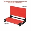 The Stadium Chair Folding Stadium Seat Wide Chair Back