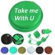 Charger/USB/Earphone 3-In-1 Travel Kit