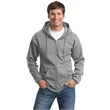 Port & Company - Essential Fleece Full-Zip Hooded Sweatsh...