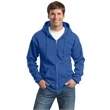 Port & Company - Essential Fleece Full-Zip Hooded Sweatsh...