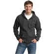 Port & Company - Essential Fleece Full-Zip Hooded Sweatsh...