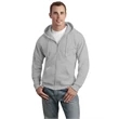 Hanes - EcoSmart Full-Zip Hooded Sweatshirt.