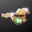 Blinky LED Horse Lapel Pin Lights
