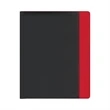 Soft Touch Color Accent Padfolio PVC