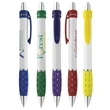 White Oval Grip Pen