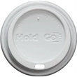 8 oz Insulated Paper Cup Dome Lid - White or Black