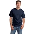 Hanes Beefy-T - 100% Cotton T-Shirt with Pocket.