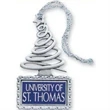 Solid Pewter Design Cast Logo Ornament