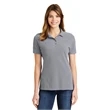 Port & Company Ladies Combed Ring Spun Pique Polo.