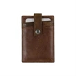 Westbridge Two-Tone RFID Leather Money Clip/Card Case